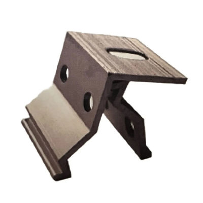 Goede prijs Sneeuwbelasting 1.5KN/M2 Eindklem Zonnealuminiumlegering Pv-module-klemmen online
