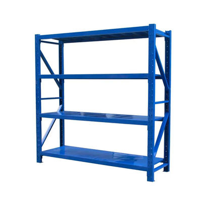 Goede prijs 200 lbs industriële 4 tier plank Indoor Heavy Duty Metalen plank online