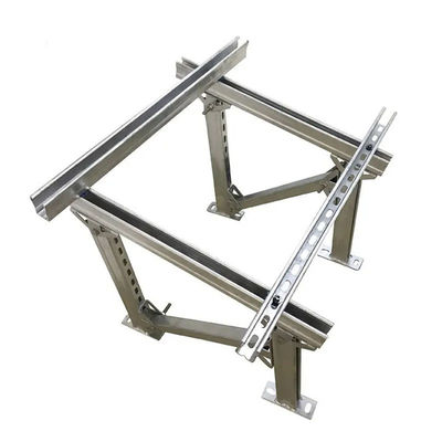 Goede prijs Op maat gemaakte zonnepanelen Strut Channel Al6005 Zonnepanelen Rails And Brackets online