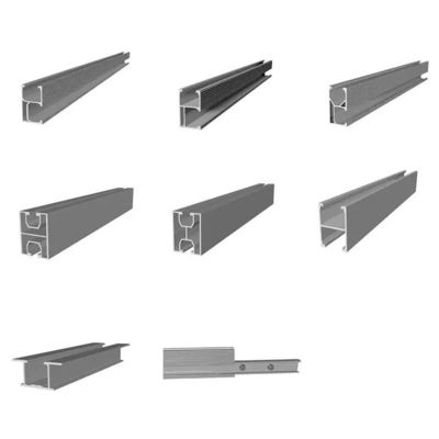 Goede prijs Geanodiseerde 41 mm PV-montage rails Aluminium zonne-rail op maat online
